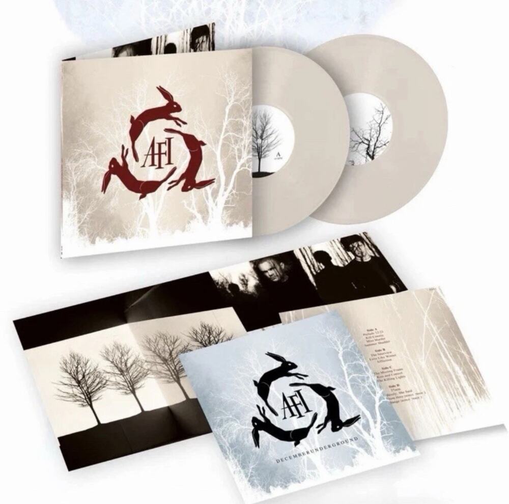 AFI Decemberunderground Vinyl IVC Edition Bone Color 2 LP New Sealed